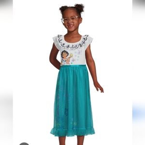 Disney Encanto Girls Character Fantasy Gown Sz 10/12